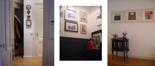 Hall, toilet, middle bit of the living room