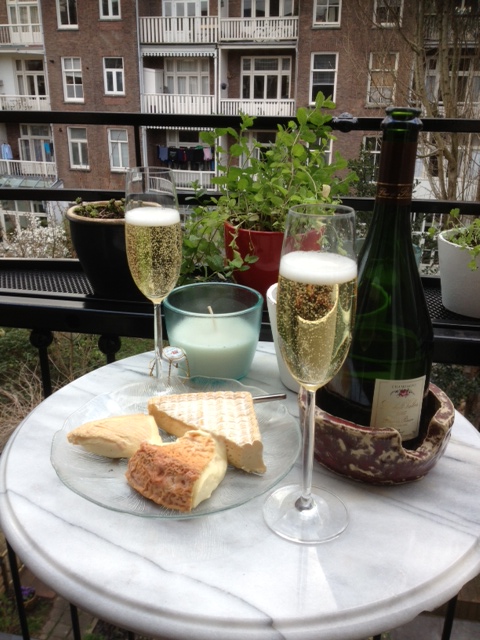 our Tea for Two balcony