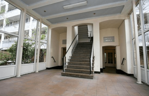 The building's official name is Oranjehof, and is listed as a monument